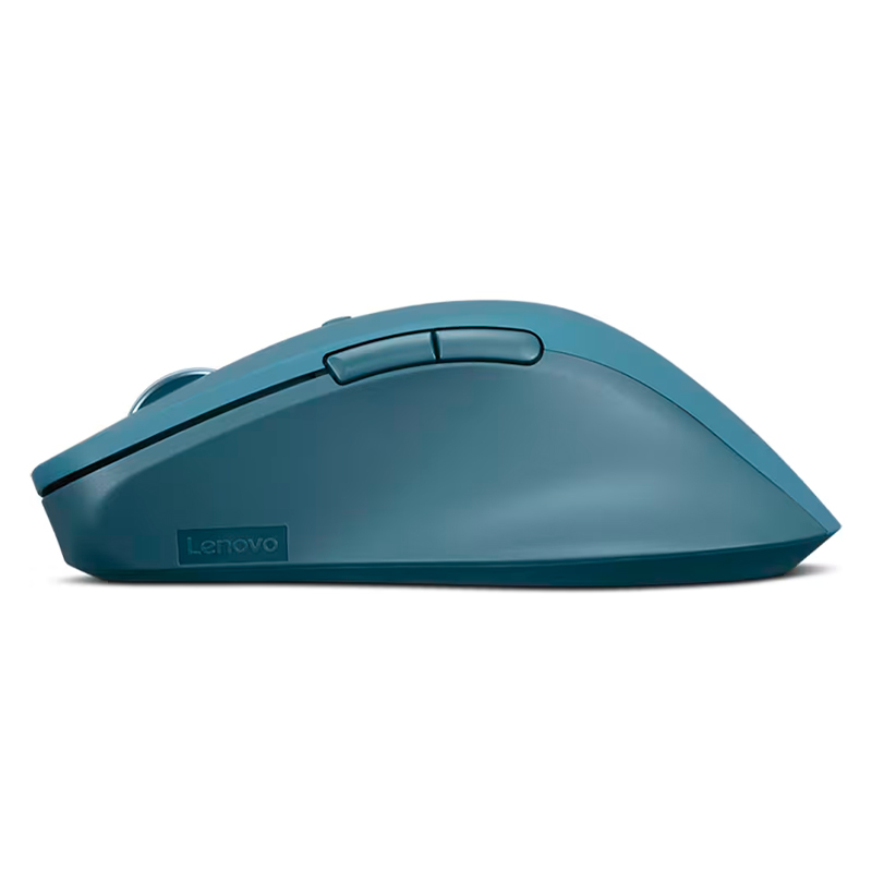 Mouse LENOVO Yoga Pro, Interfaz sensor óptico azul inalámbrico, 6 botones, verde azulado