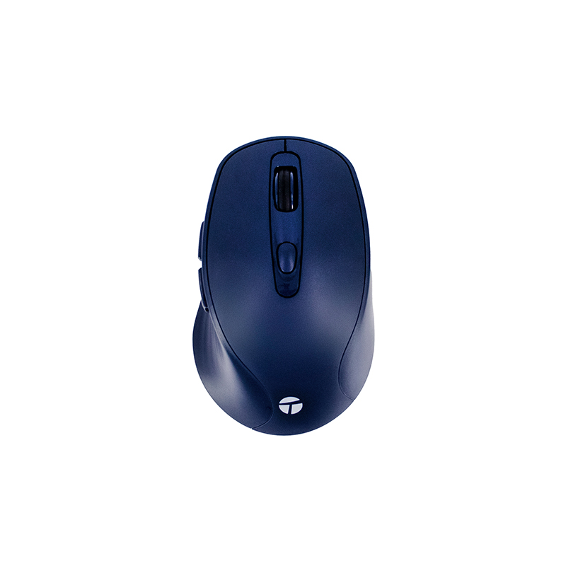 Mouse Inalámbrico Teros Te-1235s, 2.4ghz, 6 Botones, Usb, Color Azul