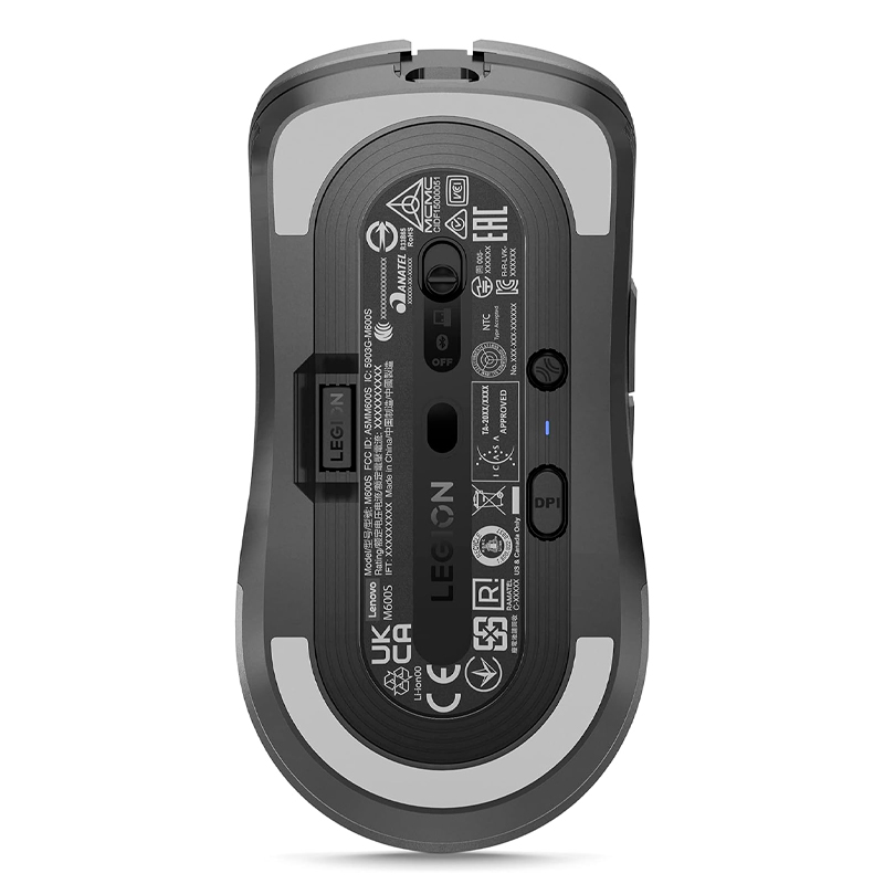 Mouse Gamer Lenovo Legion M600s, 6 Botones, 19.000 Dpi, Optical Pixart 3370 — vista 2