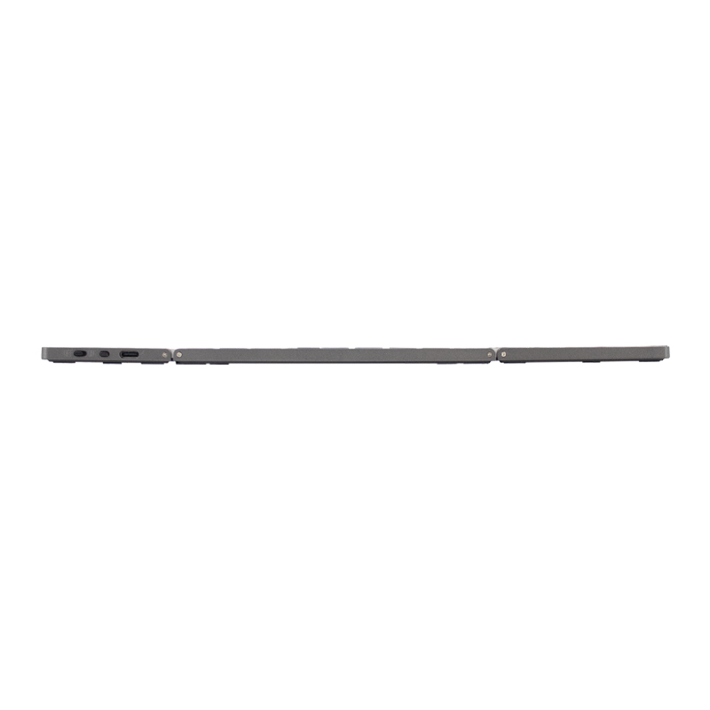 Teclado inalámbrico plegable TEROS TE-4075S, BT 3.0, gris
