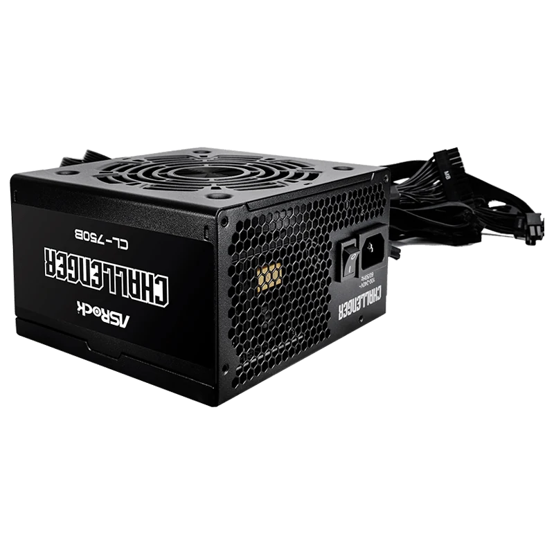 Fuente De Alimentación Asrock, 750w, Atx, 80 Plus Bronze.