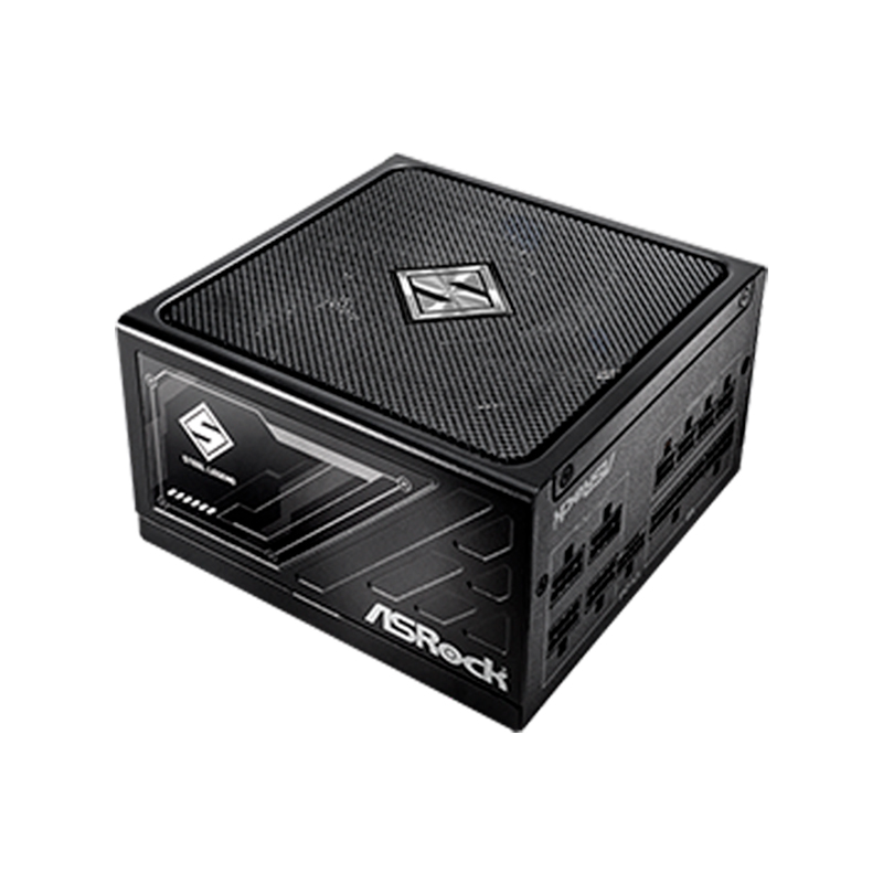 Fuente De Alimentación Asrock Sl-750g, 750w, Atx, 80 Plus Gold.