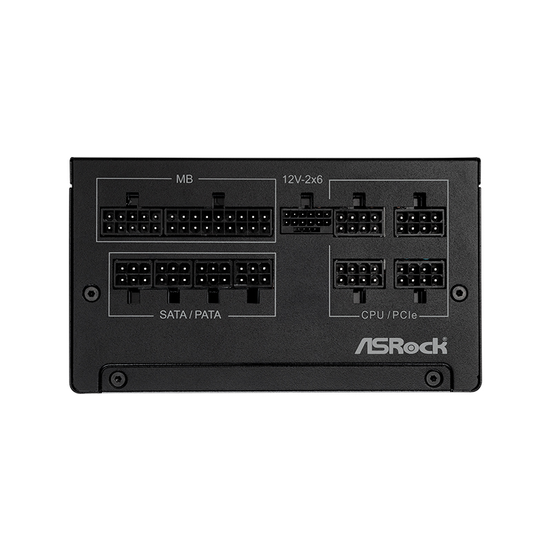 Fuente de alimentación Asrock SL-750G, 750W, ATX, 80 Plus Gold.