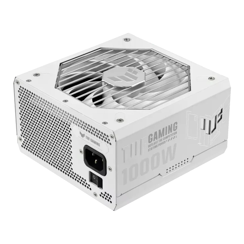 Fuente De Alimentación Tuf Gaming 1000w Gold White Edition, 80 Plus Gold, Formato Atx.