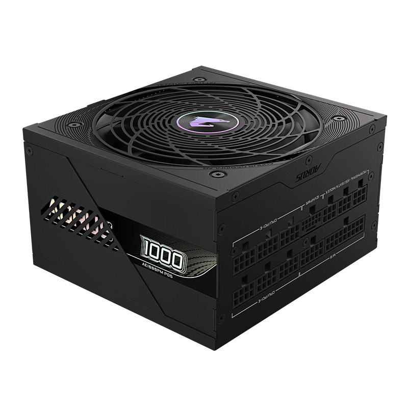 Fuente de alimentación Gigabyte GP-AE1000PM PG5, 1000W, 80 PLUS Platinum, Formato ATX.