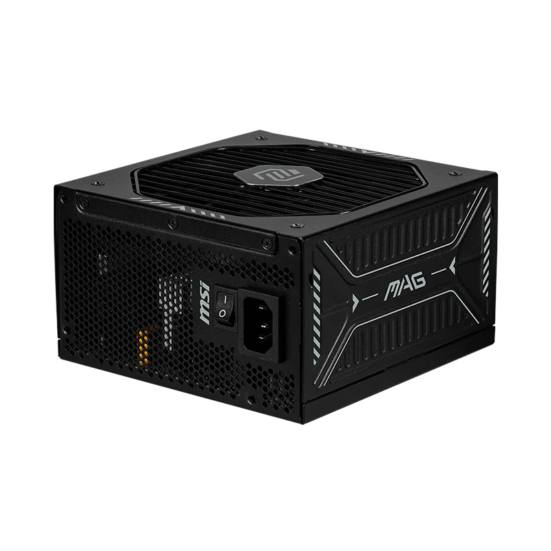 Fuente de alimentación MSI MAG A1000GLS PCI-E 5, 1000W, 80 PLUS Gold, Formato ATX.