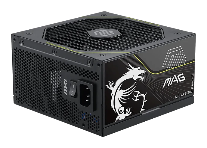 Fuente De Alimentación Msi Mag A1200pls Pcie5, 1200w, 80 Plus Platinum, Formato Atx.
