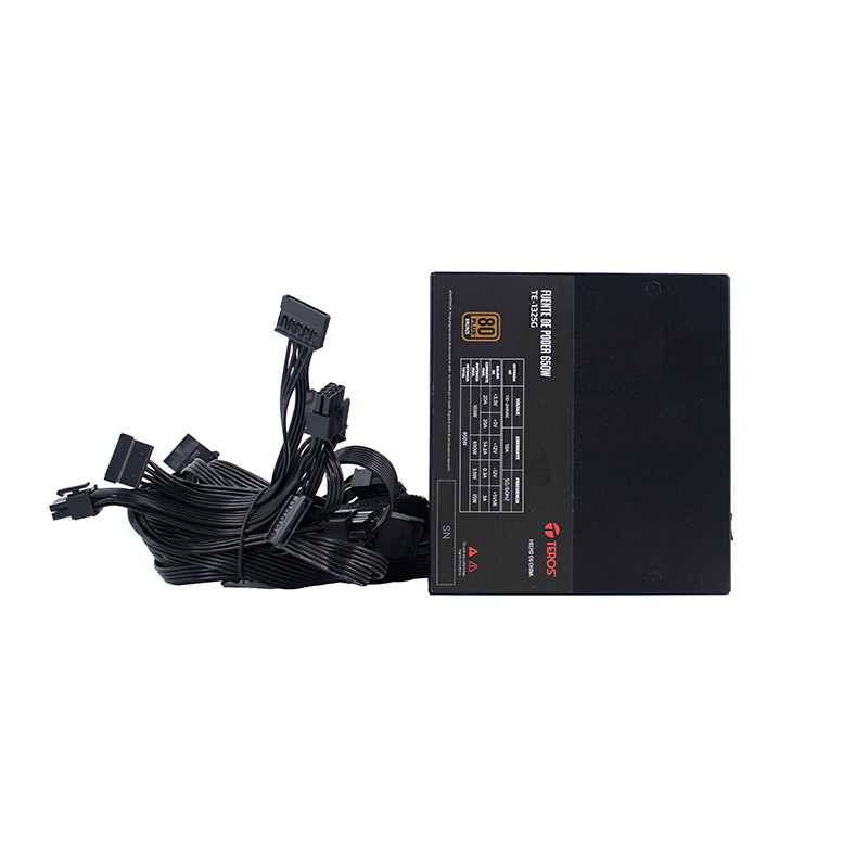 Fuente de alimentación Gamer Teros TE-1235G, Formato ATX, 650W 80 Plus Bronze 110-240V