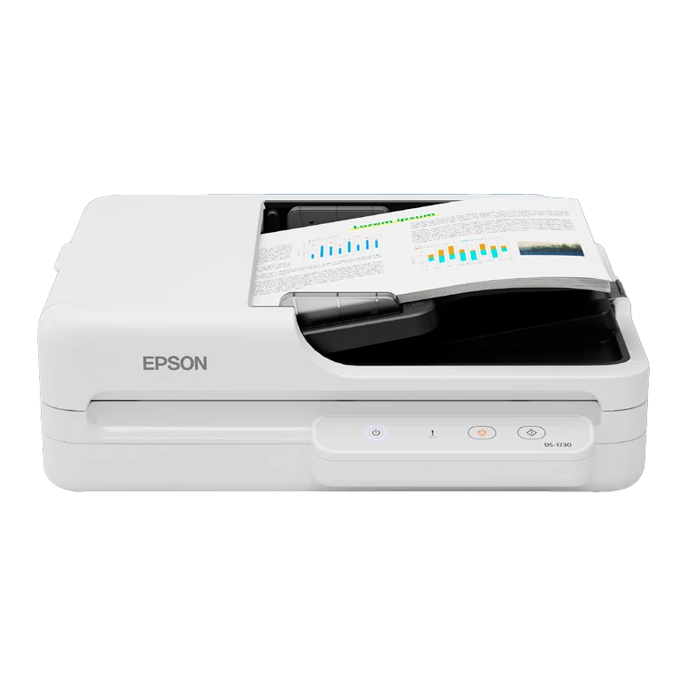 Escaner De Documentos De Cama Plana A Color Epson Ds-1730, Duplex , Interfaz: Usb 2.0