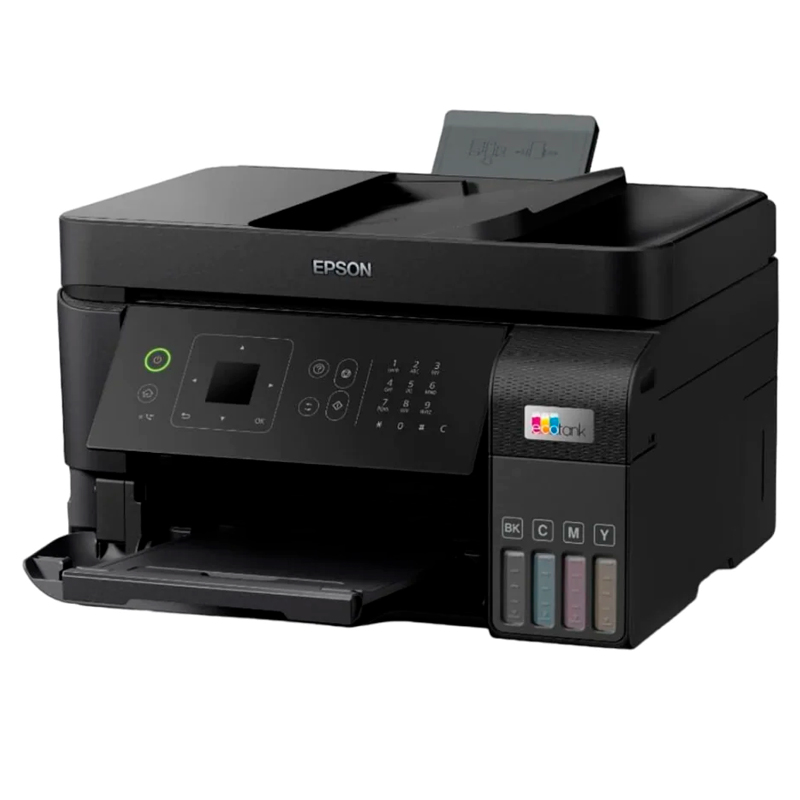Impresora Multifuncional Epson Ecotank L5590, Imprime/escanea/copia/fax/usb/lan/wi-fi — vista 2