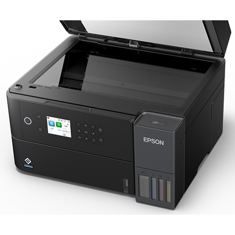 Multifuncional De Tinta Epson Ecotank L6370, Imprime/escanea/copia/wi-fi/ethernet/usb — vista 2