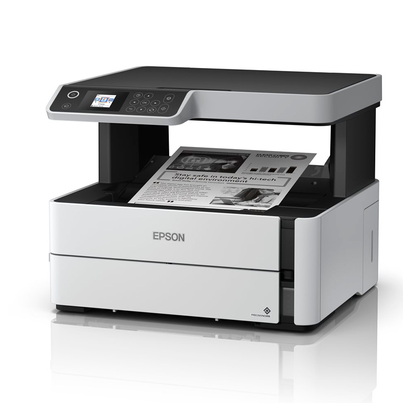 Multifuncional De Tinta Epson Ecotank Et-m3170, Imprime/escanea/copia/fax, Usb/lan/wifi. — vista 2