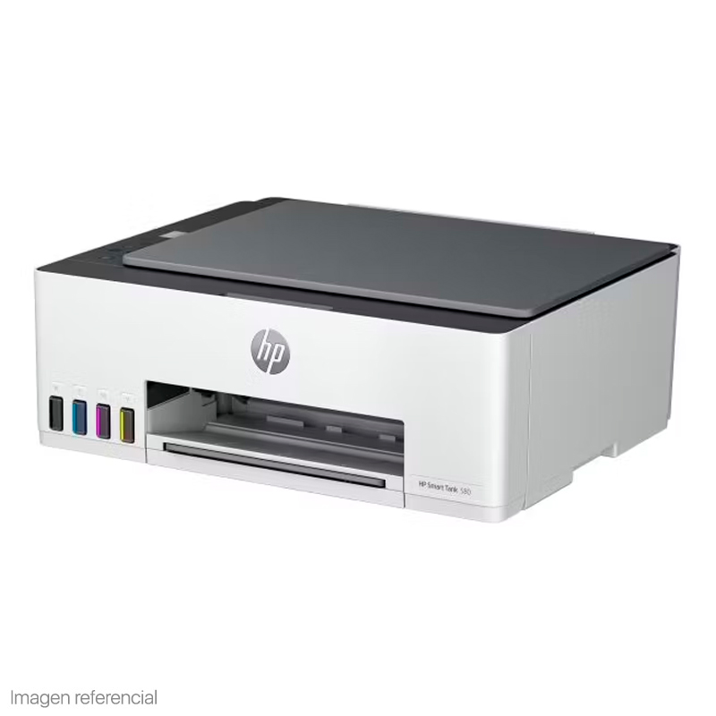 Impresora All-in-one De Tinta Hp Smart Tank 580, Imprime, Escanea, Copia/wi-fi/bt/usb 2.0