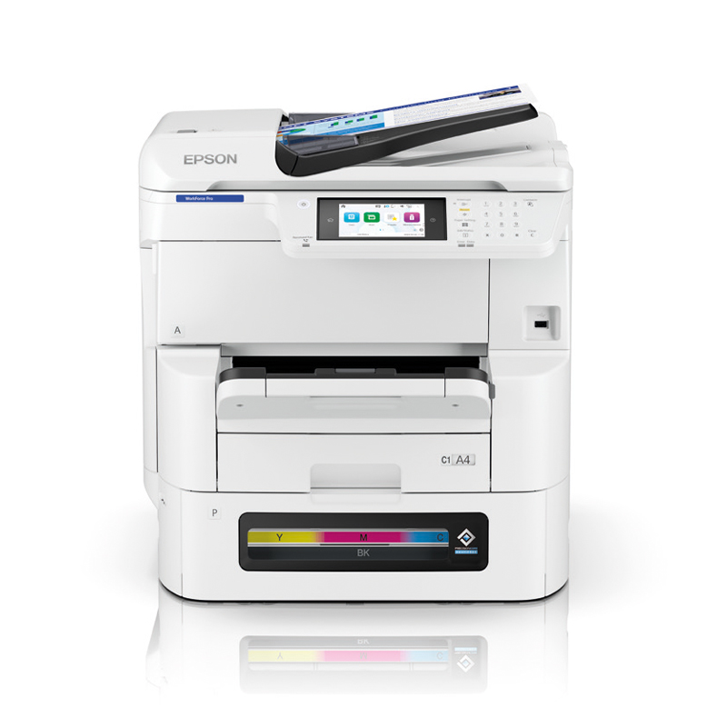 Multifuncional De Tinta Epson Workforce Pro Em-c8100, Imprime/escanea/copia/fax/lan/wifi
