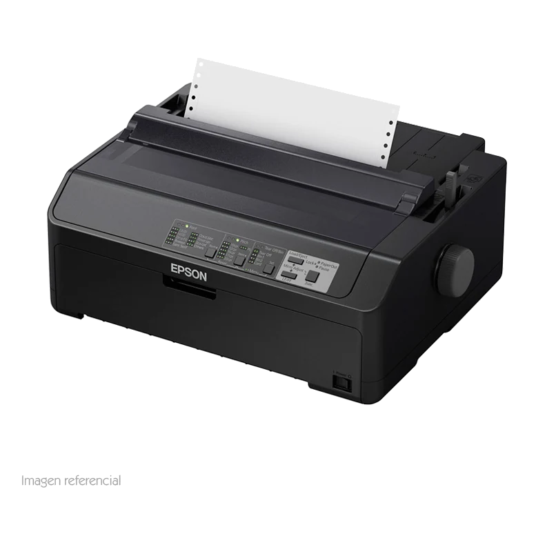 Impresora Matricial Epson Lq-590ii, Matriz De 24 Pines, Paralelo / Usb 2.0, 100v - 240vac.
