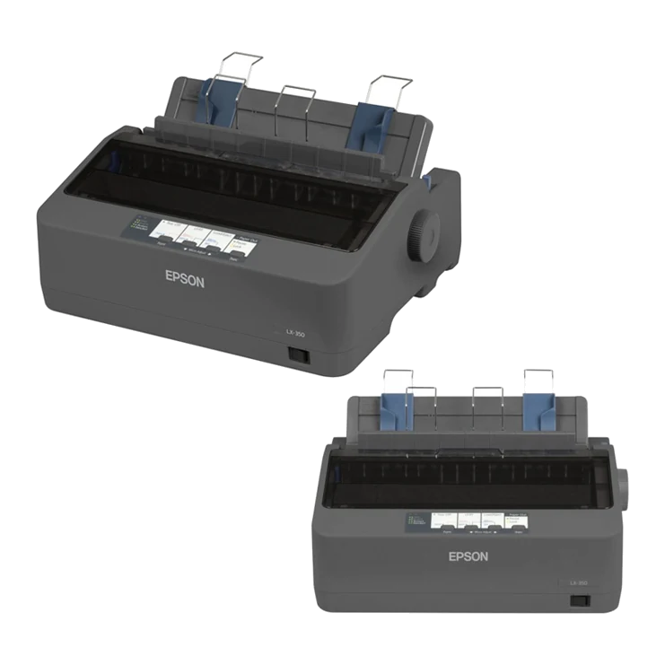 Impresora De Matriz Epson Lx-350, Matriz De 9 Pines, Velocidad Máxima 347 Cps (10 Cpi).