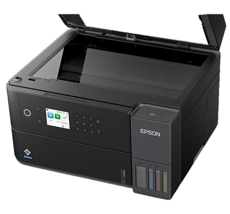Multifuncional De Tinta Epson Ecotank L6370, Imprime/escanea/copia/wi-fi/ethernet/usb — vista 2