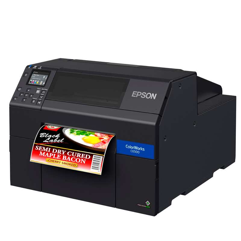 Impresora De Inyección De Tinta A Color Colorworks Cw-c6500a Con Cortador Automático. — vista 2