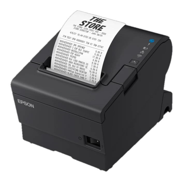 Impresora Térmica Epson Tm-t88vii, Interfaz: Usb Integrado + Ethernet Integrado+serial — vista 2