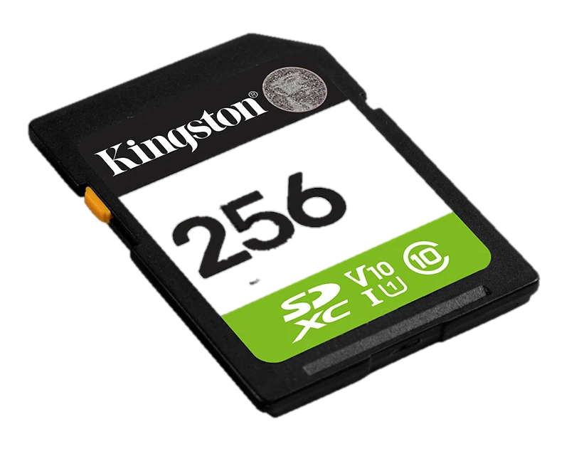 Memoria Card SD Kingston SD Canvas Select Plus 256GB, categoría de velocidad: UHS-I/U1/V10