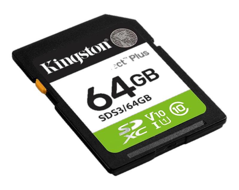 Memoria Card Sd Kingston Sd Canvas Select Plus, 64gb, Categoría De Velocidad: Uhs-i/u1/v10 — vista 2