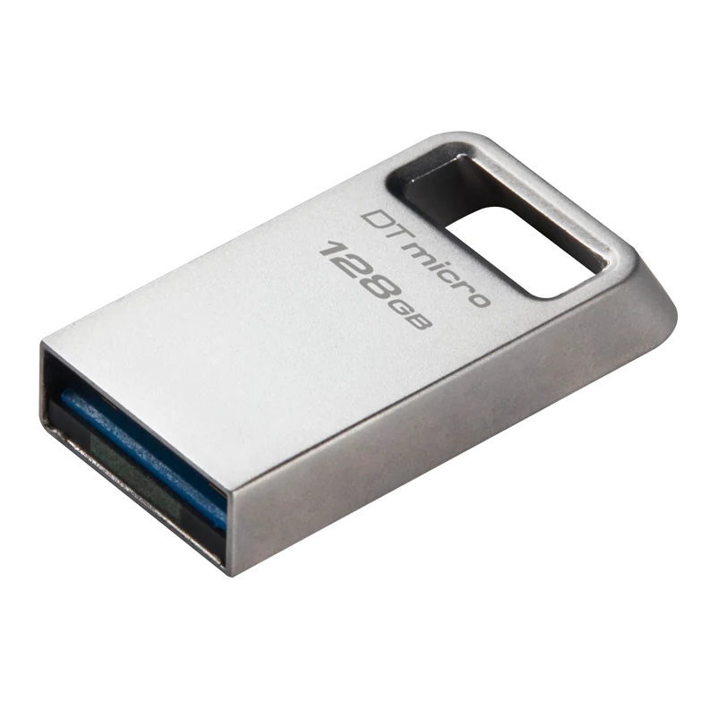Memoria Flash Kingston Datatraveler Micro Unidad Flash Usb Ultrapequeño Con Metal Premium.