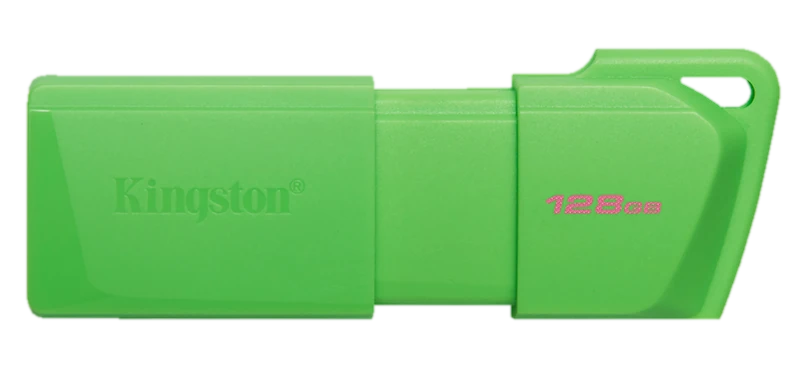 Memoria Flash USB Kingston DataTraveler Exodia M, 128GB, interfaz: USB 3.2 Gen 1, Verde