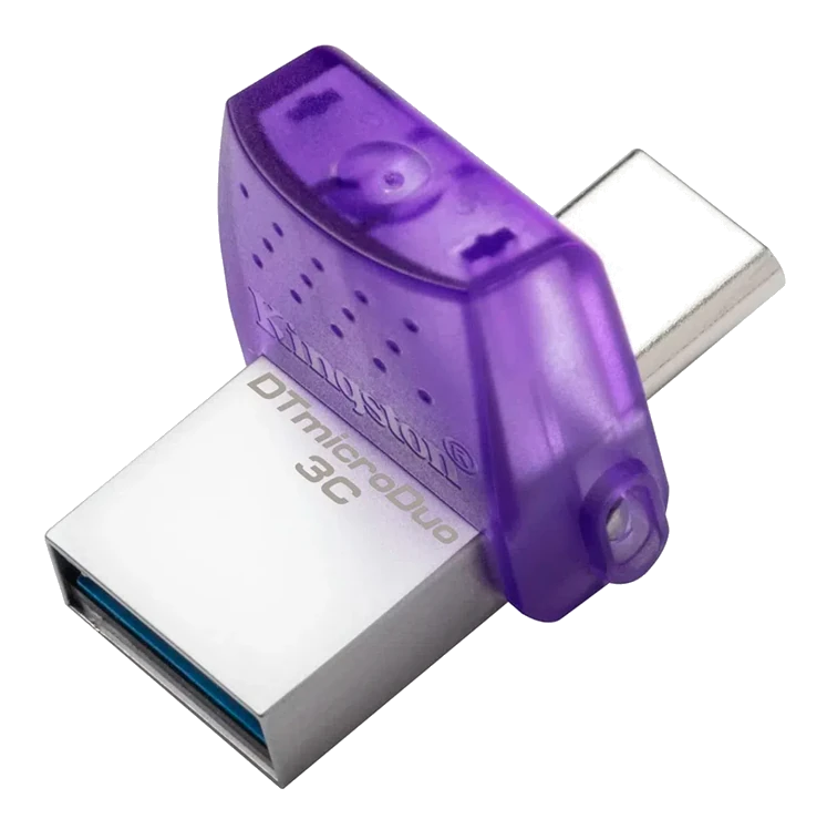 Memoria Flash USB Kingston DataTraveler microDuo 3C, 64GB, USB 3.2 Gen 1.