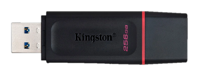 Memoria Flash Usb Kingston Datatraveler Exodia 256gb, Usb 3.2 Gen 1, Color Rojo. — vista 2