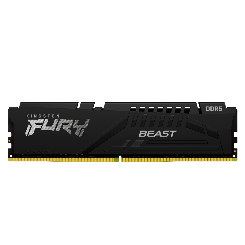 Memoria Kingston Fury Beast 16gb Ddr5-5600mt/s, Pc5-44800, Cl40, 1.25v, 288-pin, Dimm
