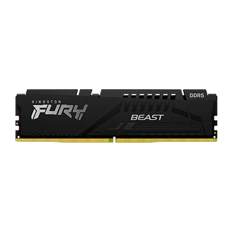 Memoria Kingston Fury Beast 8gb Ddr5-5600mt/s, Pc5-44800, Cl40, 1.25v, 288-pin, Non-ecc