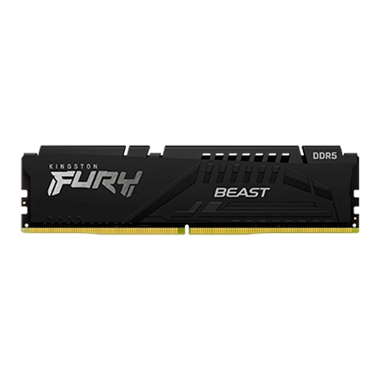 Memoria Kingston Fury Beast 8gb Ddr5-5600mt/s, Pc5-44800, Cl40, 1.25v, 288-pin, Non-ecc