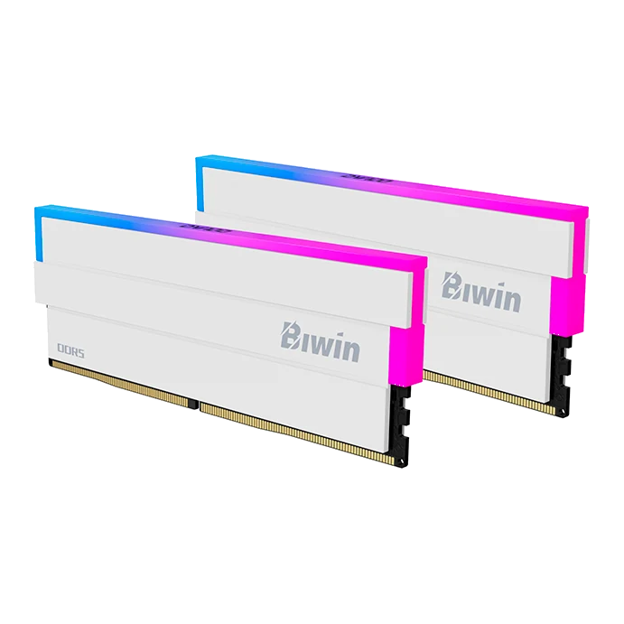 Memoria Udimm Biwin Black Opal Dw100, 32gb (2x16gb) Ddr5-6000, Pc5-48000, Rgb, Cl28, 1.4v