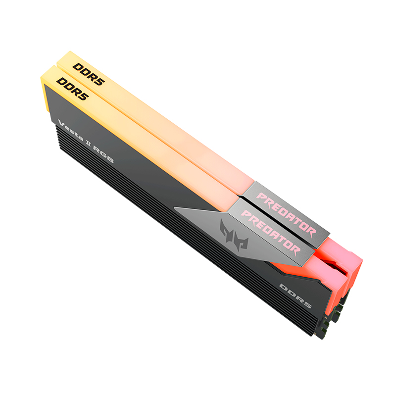 Memoria U-dimm Predator Vesta Ii Rgb, 32gb (2x16gb) Ddr5-6000mhz, Pc5-48000, Cl32, 1.35v. — vista 2
