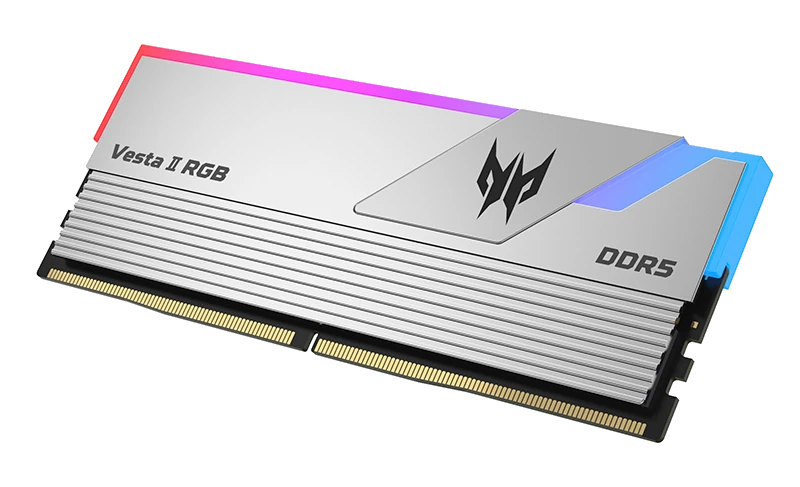 Memoria U-dimm Predator Vesta Ii Rgb, 32gb (2x16gb) Ddr5-6000mhz, Pc5-48000, Cl32, 1.35v. — vista 2