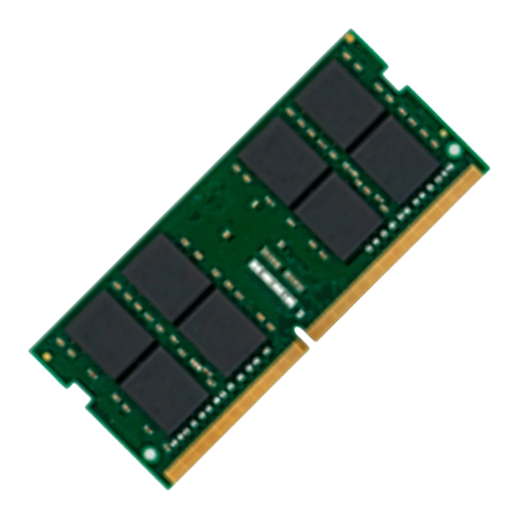 Memoria Sodimm Kingston Kvr32s22d8/16, 16gb Ddr4-3200mt/s, Cl22, 1.2v, 260-pin, Non-ecc