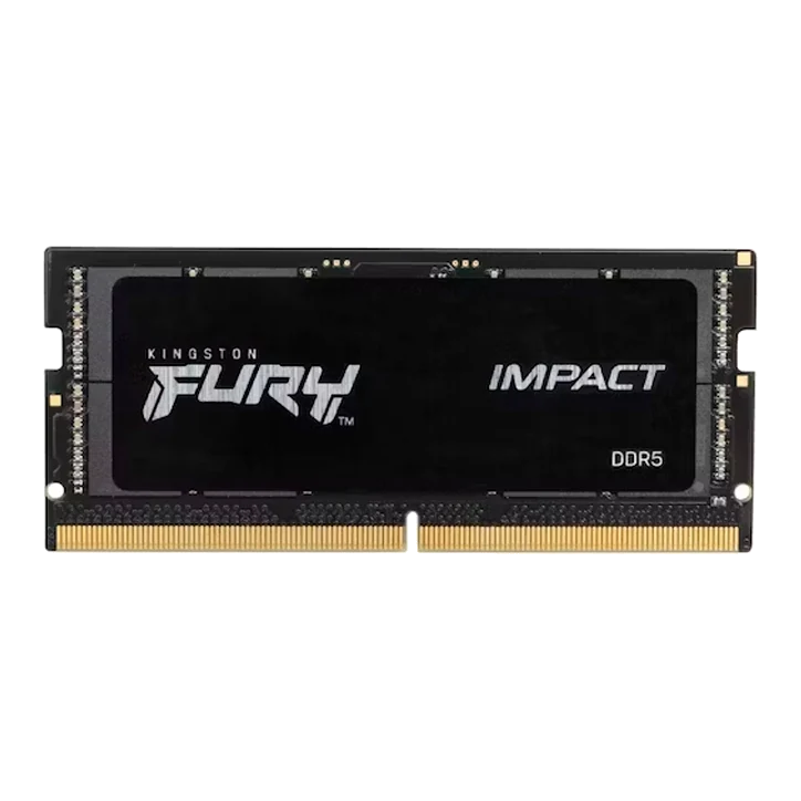 Memoria So-dimm Kingston Fury Impact 16gb Ddr5-4800mt/s, Pc5-38400, Cl38, 1.1v, 262-pin