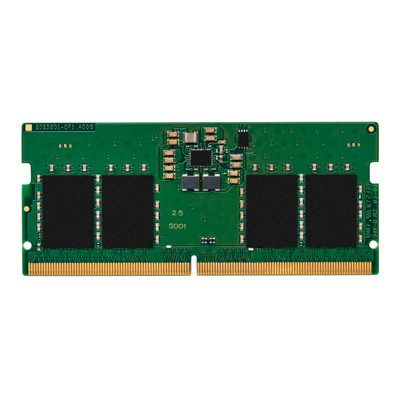 Memoria Sodimm Kingston 8gb Ddr5-5600mt/s, Pc5-44800, Cl46, 1.1v, 262-pin, 1rx16, Non-ecc