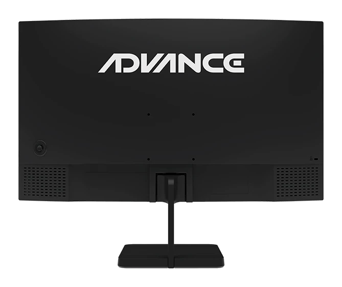 Monitor Curvo Advance Adv-2456s, 23.6" Fhd Va, 144hz, 1ms, Hdmi, Dp, Audio Out, Parlantes — vista 2