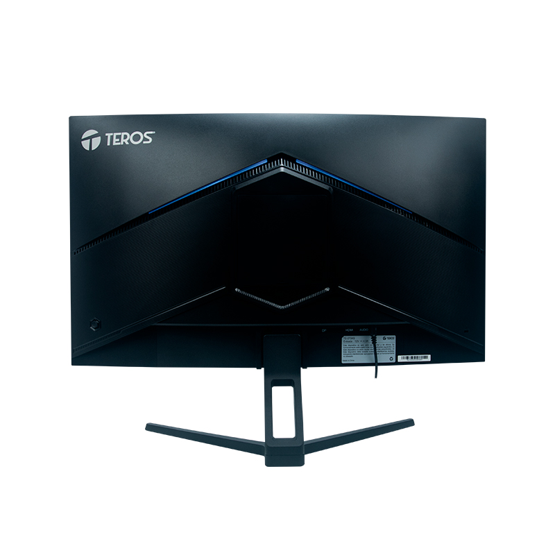 Monitor curvo Teros TE-2734S, 27" FHD VA, 144HZ, 1MS, HDMI, DP, Audio out