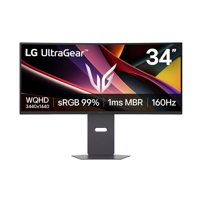 Monitor Gaming Lg Ultragear G6, 34 Curvo/wqhd/va/160hz/1ms Mbr/hdmi X2/dp/headphone-out — vista 2
