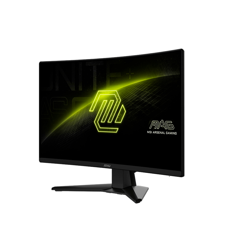 Monitor Msi Mag 242c Curvo (1500r) 23.6, Fhd Va, Hdmi / Dp / Headphone-out — vista 2