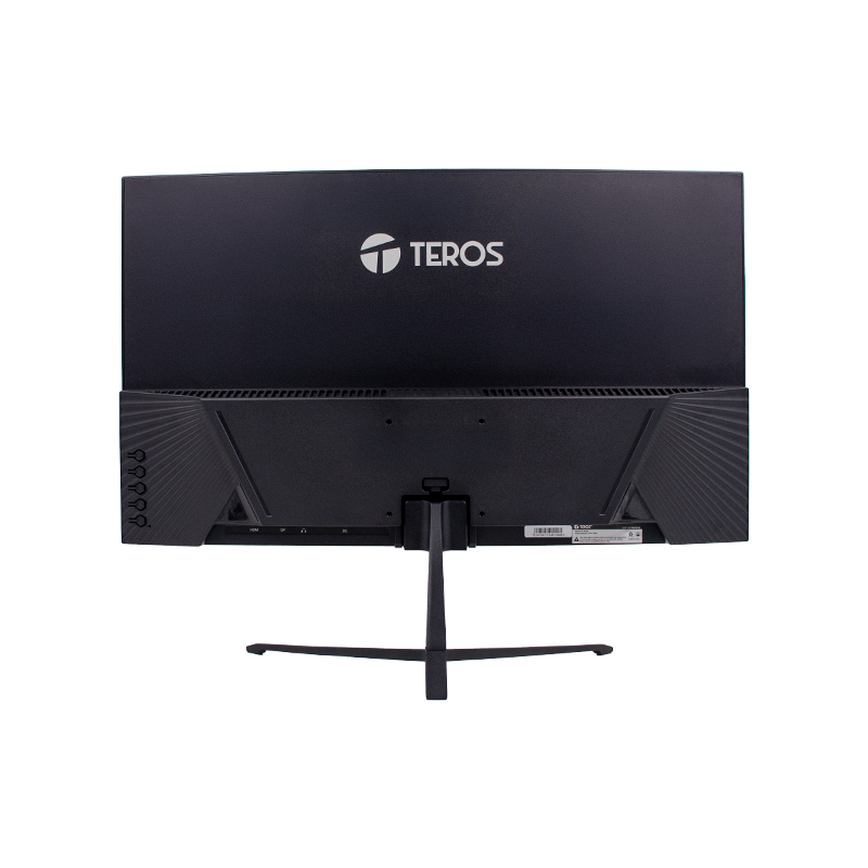 Monitor curvo gaming TEROS TE-2476G 23.8" FHD VA 180Hz 1ms HDMI DP AUDIO OUT negro