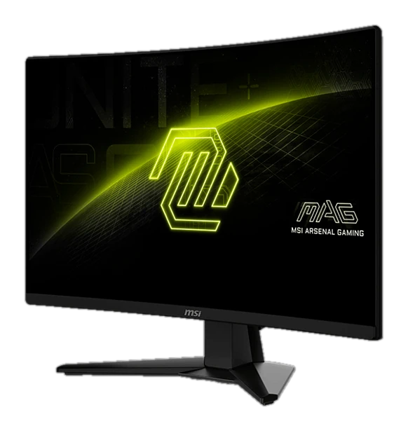 Monitor Msi Mag 242c Curvo (1500r) 23.6, Fhd Va, Hdmi / Dp / Headphone-out — vista 2