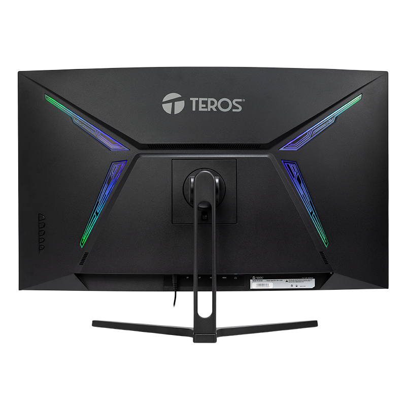 Monitor curvo gaming TEROS TE-3218G, 31.5" QHD VA, 180Hz, 1ms, HDMI, DP, Audio out