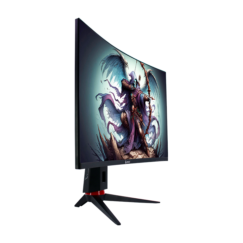 Monitor curvo gaming TEROS TE-3219G, 31.5" FHD VA, 240 Hz, 1ms, HDMI, DP, Audio out