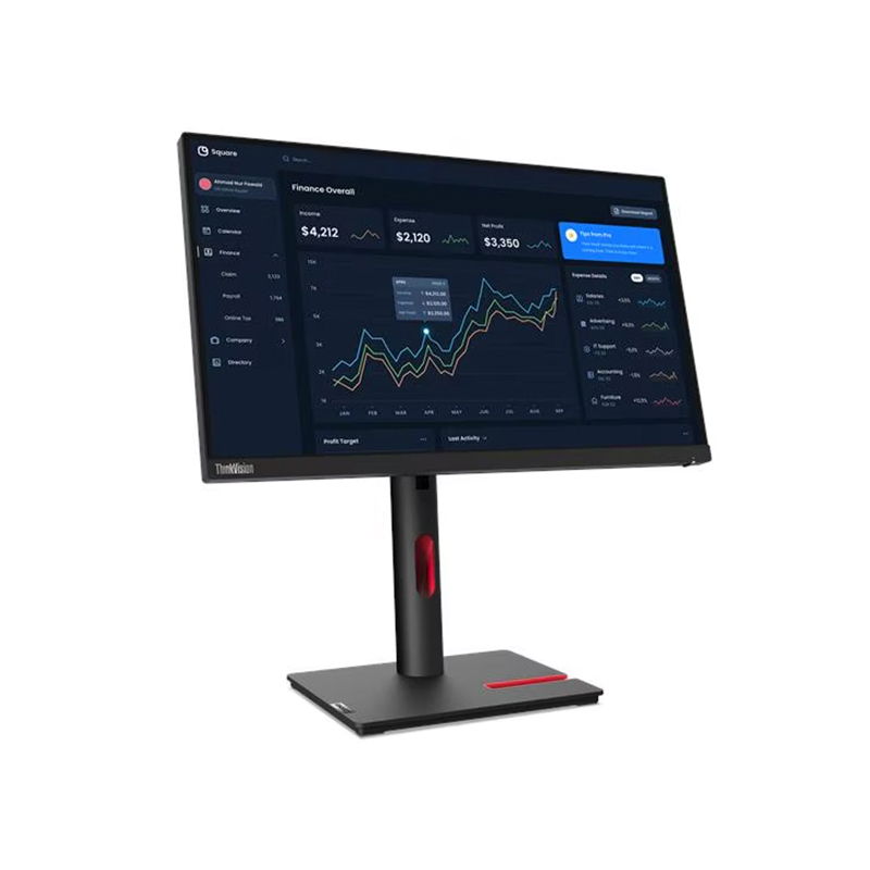 Monitor Lenovo ThinkVision T22i-30, 21.5" 1920x1080 WLED IPS HDMI/DP/VGA Color Raven Black