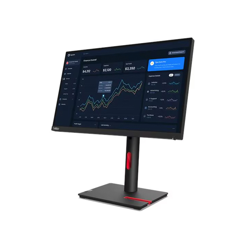 Monitor Lenovo ThinkVision T22i-30, 21.5" 1920x1080 WLED IPS HDMI/DP/VGA Color Raven Black