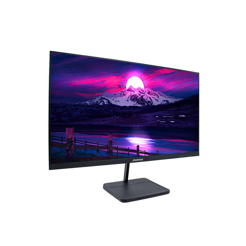 Monitor Plano Advance Adv-2454s, 23.8" Fhd Ips, 144hz, 1ms, Hdmi, Dp, Audio Out, Parlantes — vista 2