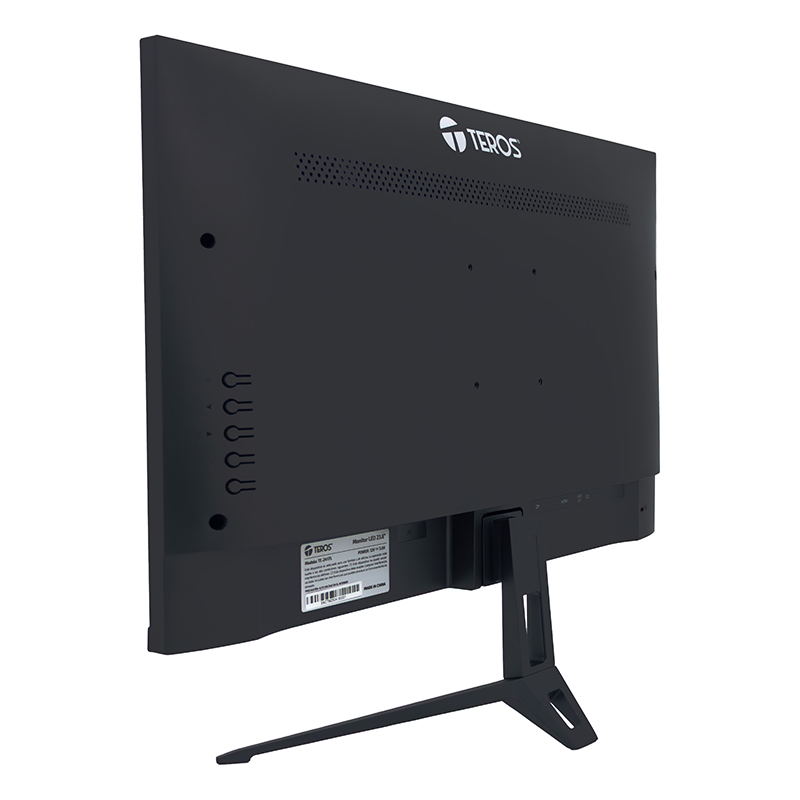 Monitor plano TEROS TE-2417S, 23.8" FHD IPS, 144Hz, 1ms, HDMI, DP, Audio out, Parlantes
